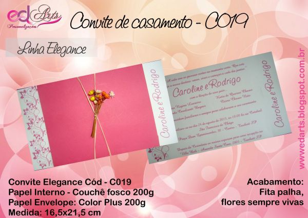 Convite - C019