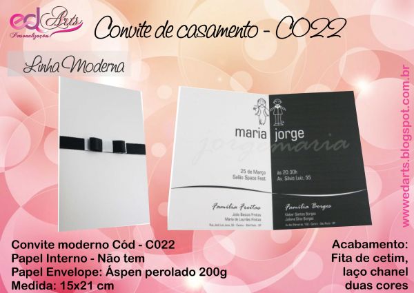 Convite - C022