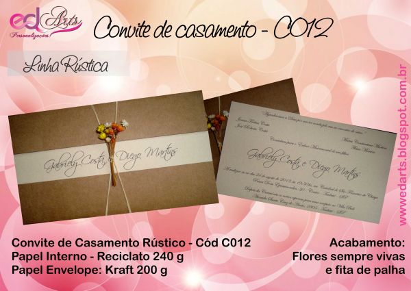 Convite - C012