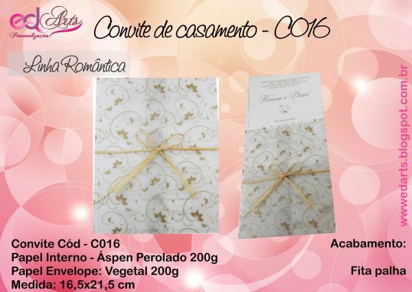 Convite - C016